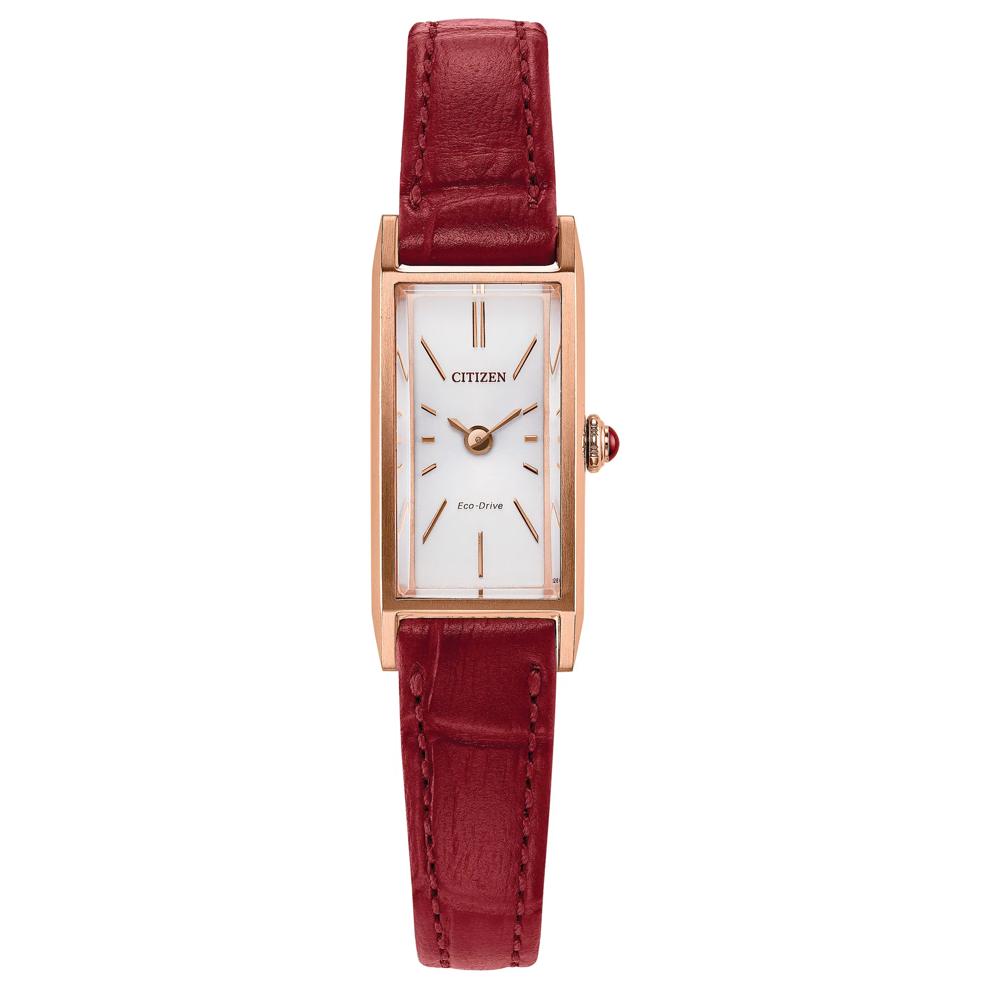 Ladies' Fio Watch in Red Leather – Image 1 of 3