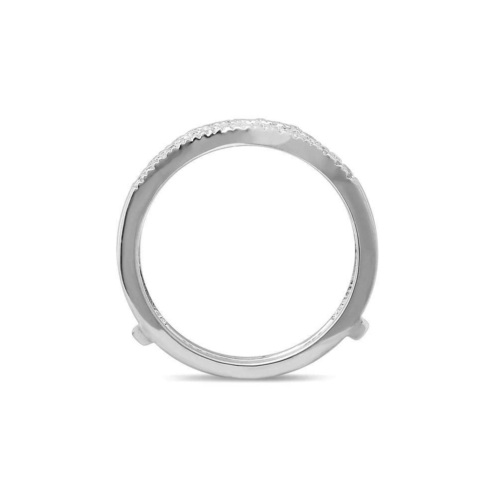 1/3 ct. tw. Diamond Ring Enhancer in 14K White Gold  – Image 2 of 3