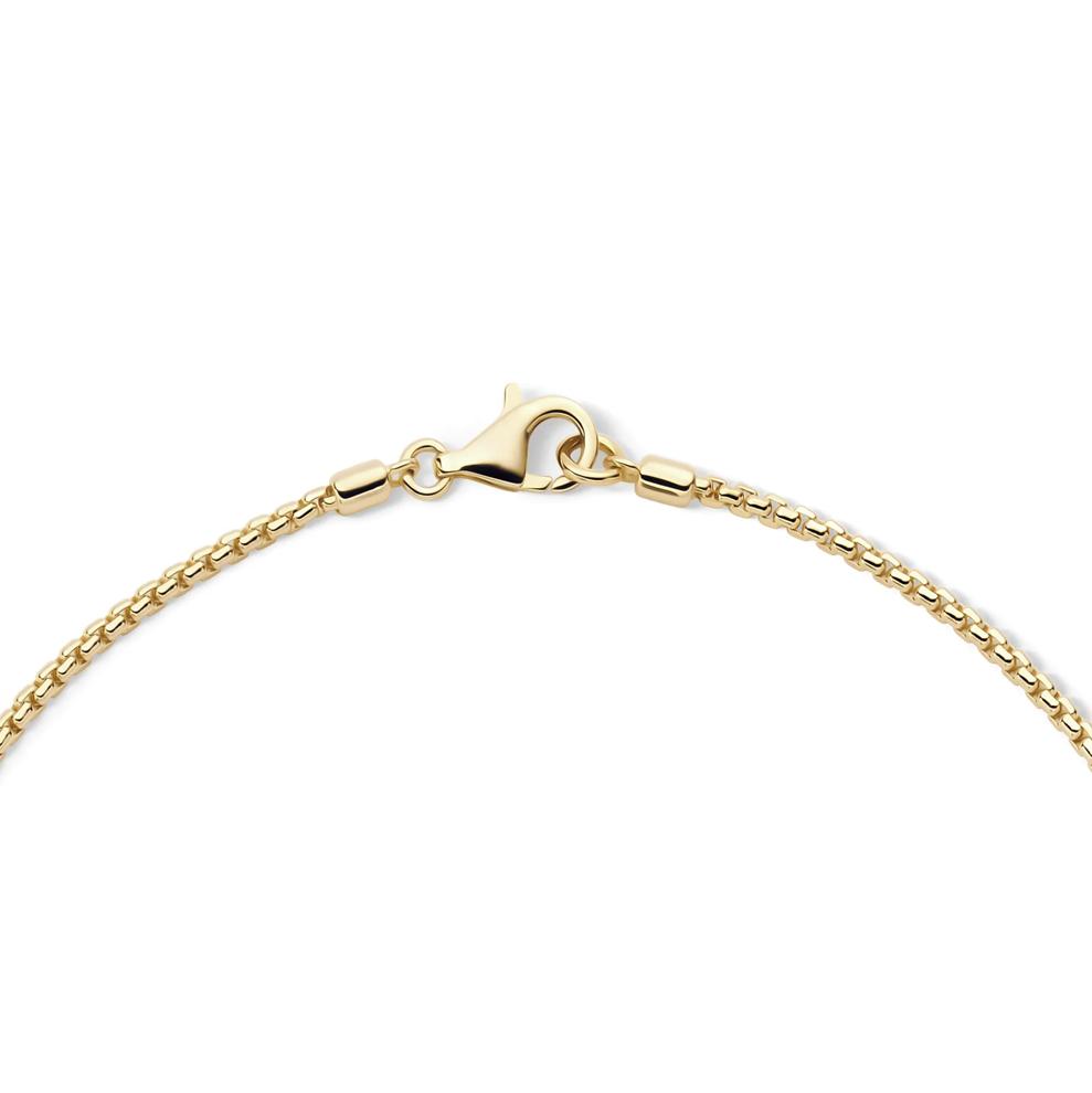 Men's Black Onyx Cross Pendant in Vermeil – Image 3 of 5