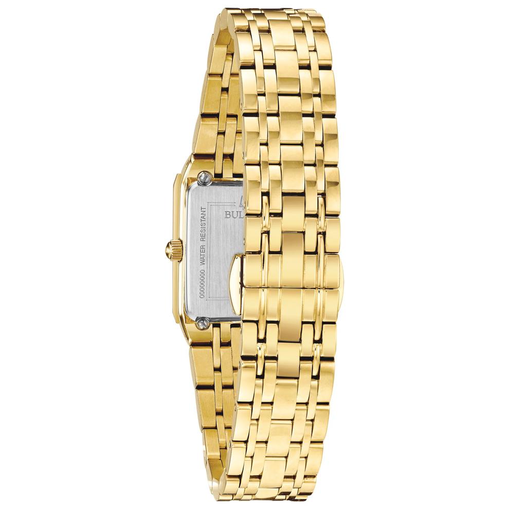 Ladies' Quadra Watch in Gold-Tone Stainless Steel – Image 3 of 3