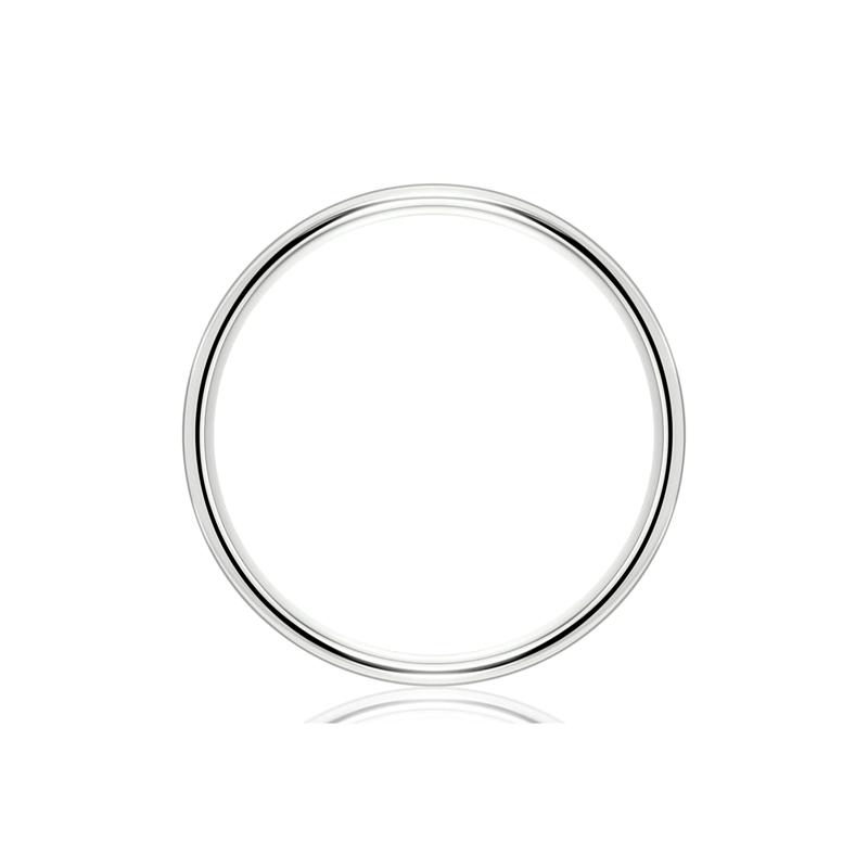 Wedding Band in Platinum, 2MM – Image 2 of 3