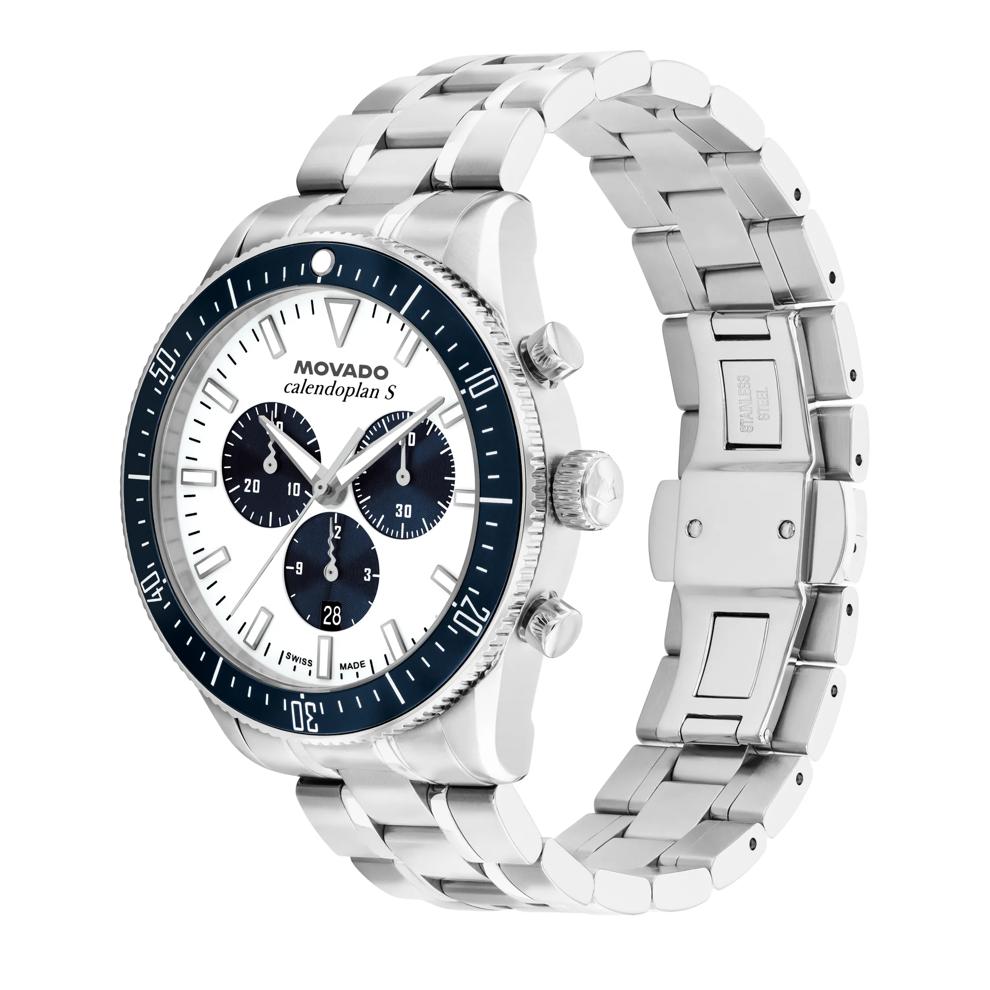 Men&rsquo;s Heritage Watch in Stainless Steel. – Image 2 of 3