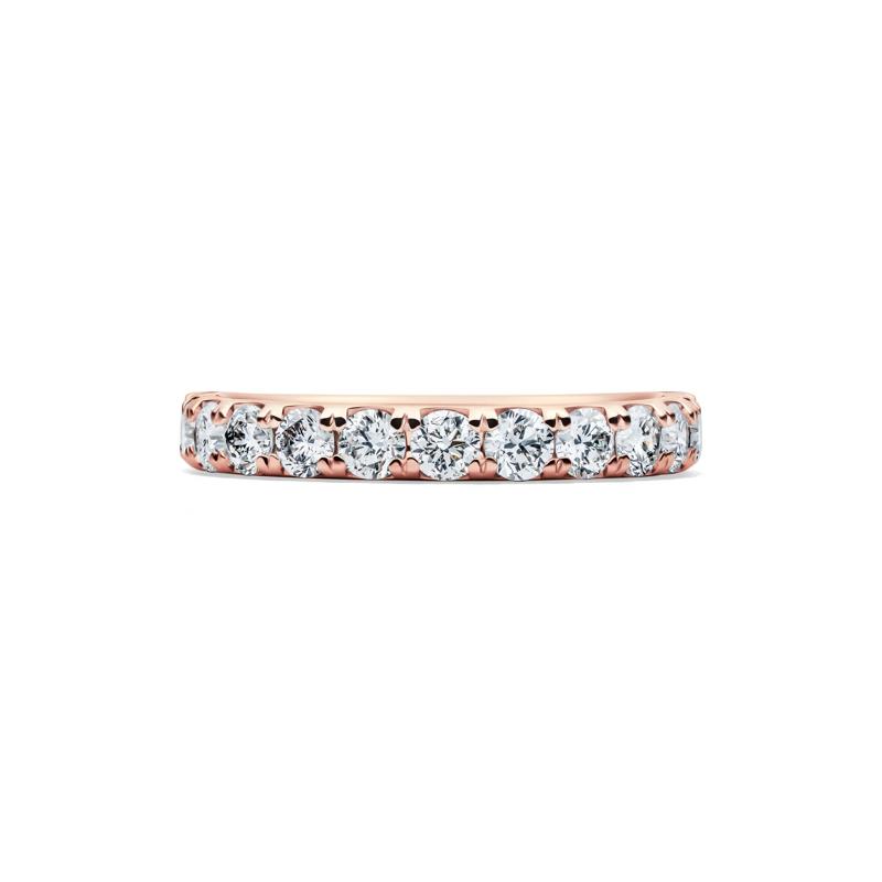 Diamond Anniversary Band in 14K Rose Gold &#40;1 ct. tw.&#41; – Image 1 of 4