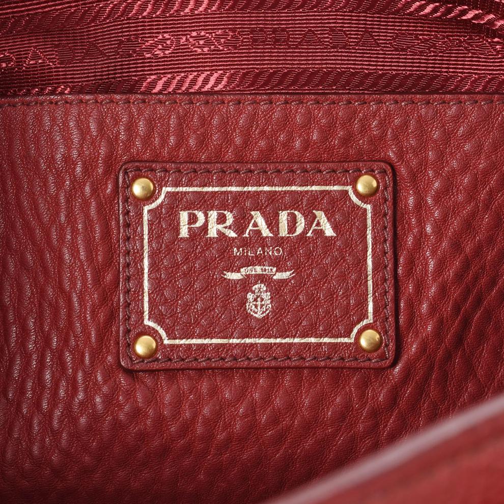 Pre-Owned Prada Vitello Daino Medium Tote – Image 5 of 8