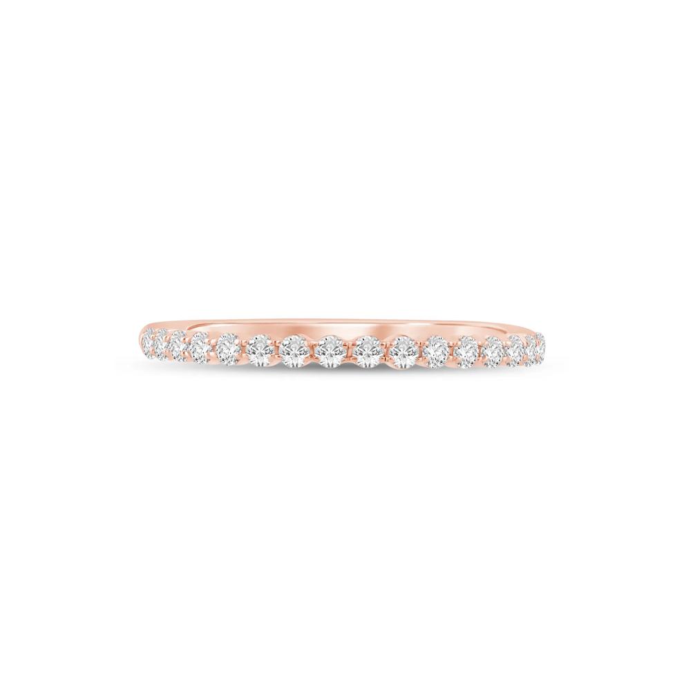 Diamond Anniversary Band in 14K Rose Gold (1/3 ct. tw.) – Image 1 of 3
