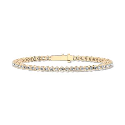 Diamond Tennis Bracelet in 10K Yellow Gold, 7" (3 ct. tw.)