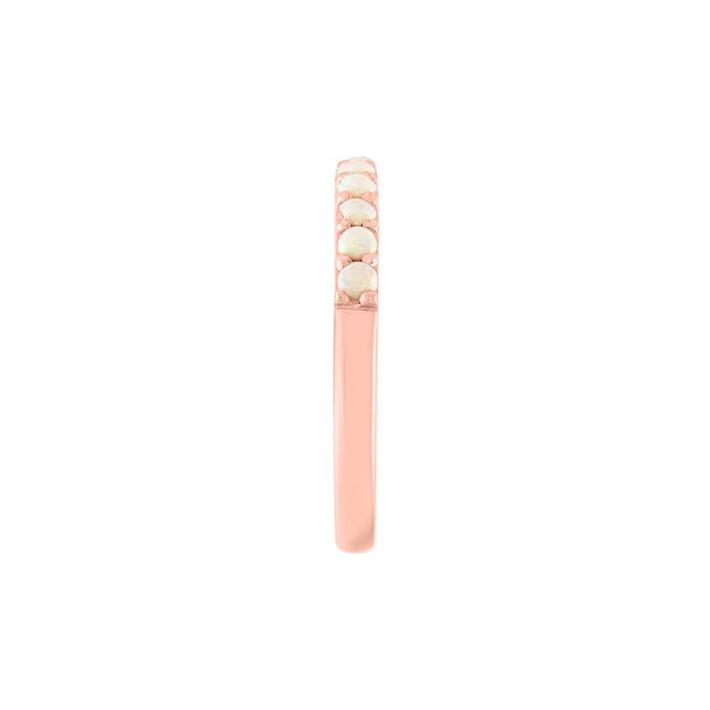 Australian Opal Stacking Ring in 10K Rose Gold – Image 3 of 3
