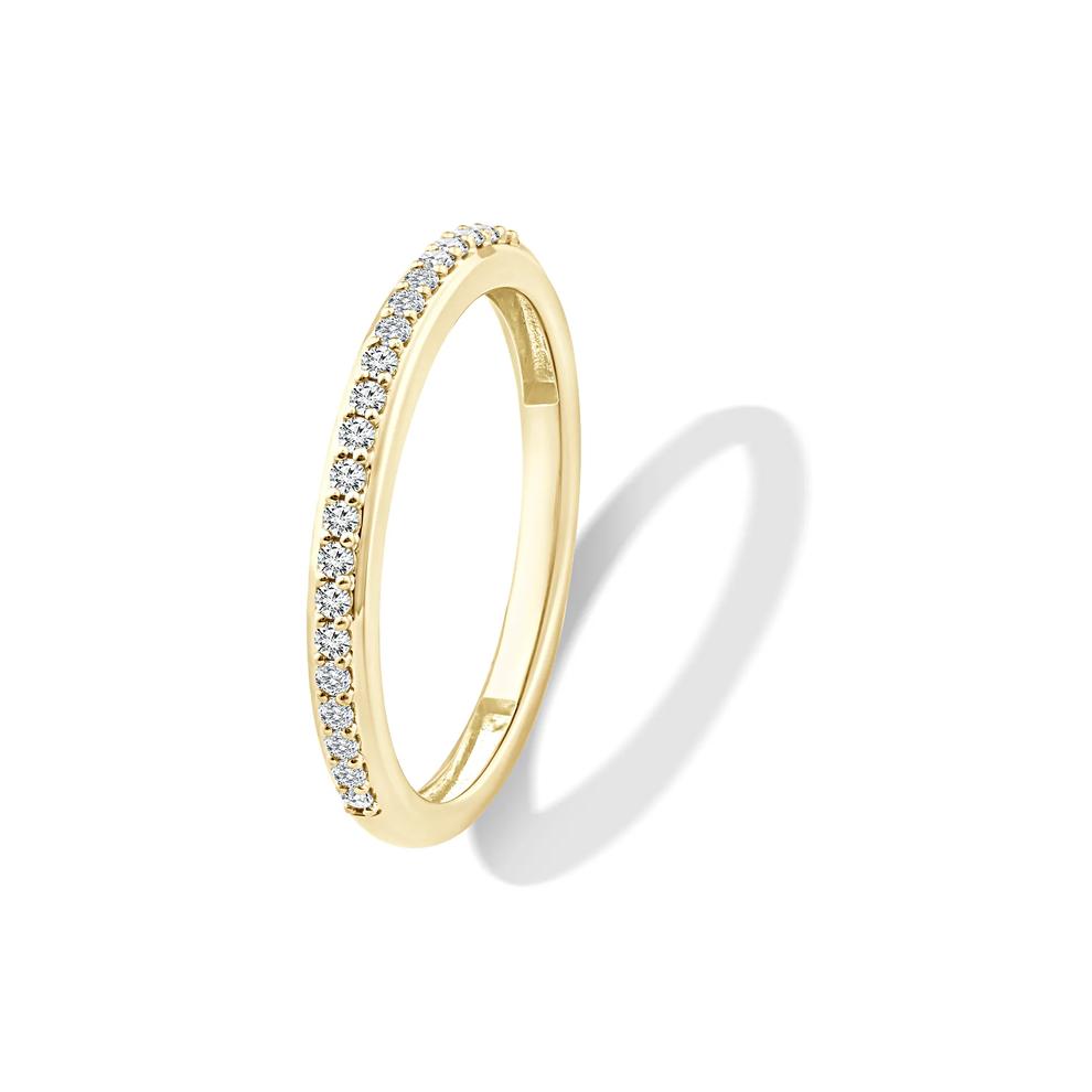 Lab Grown Diamond Pear-Shaped Engagement Set in 14K Yellow Gold (3 ct. tw.) – Image 5 of 6