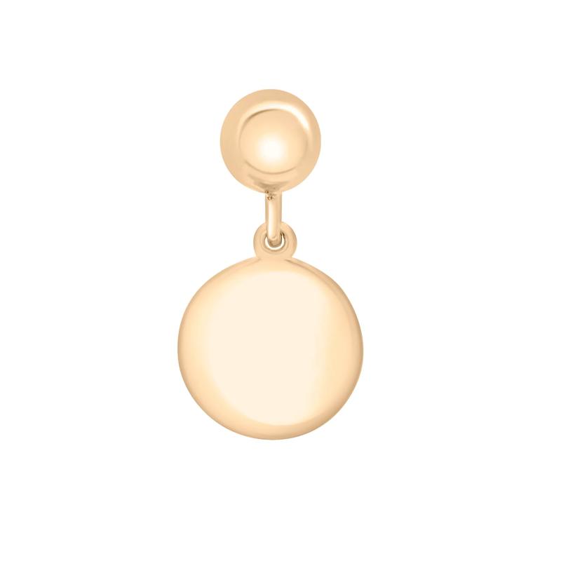 I Am Loved Disc Bead Charm in Vermeil – Image 3 of 3