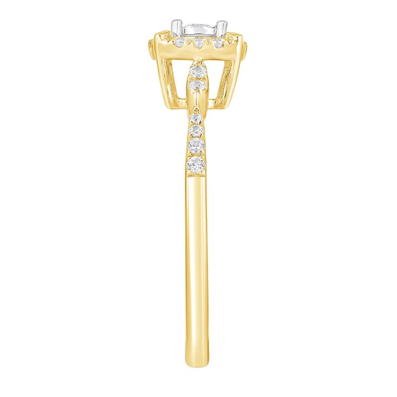 Diamond Promise Ring in 10K Yellow Gold &#40;1/4 ct. tw.&#41;  – Image 3 of 3