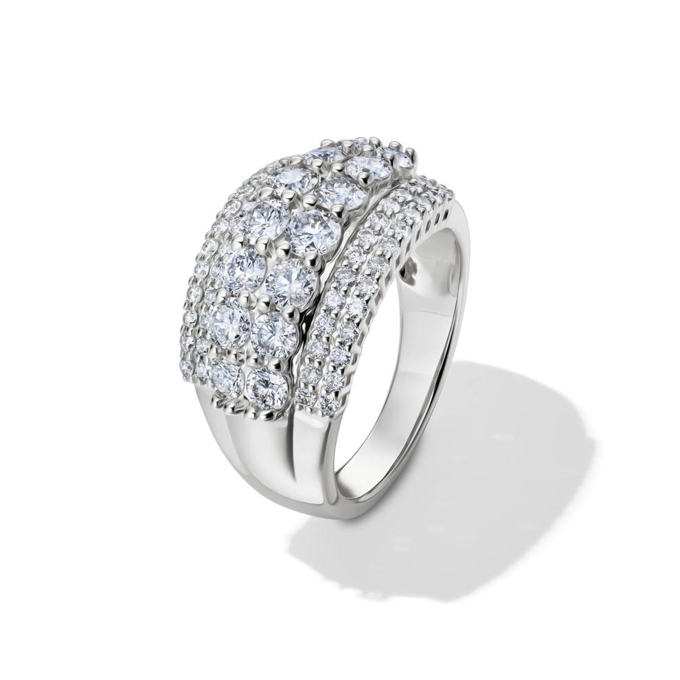 2 ct. tw. Diamond Ring in 10K White Gold – Image 4 of 4