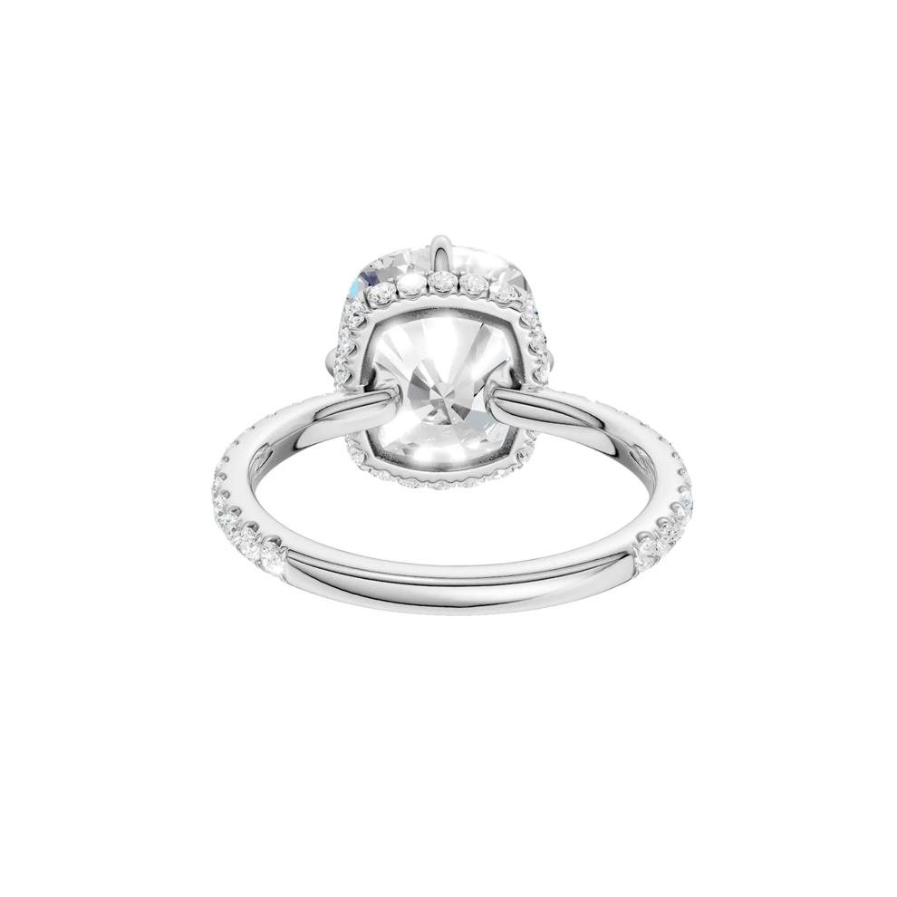 Thalia Lab Grown Diamond Engagement Ring in Platinum (6 1/2 ct. tw.) – Image 5 of 5