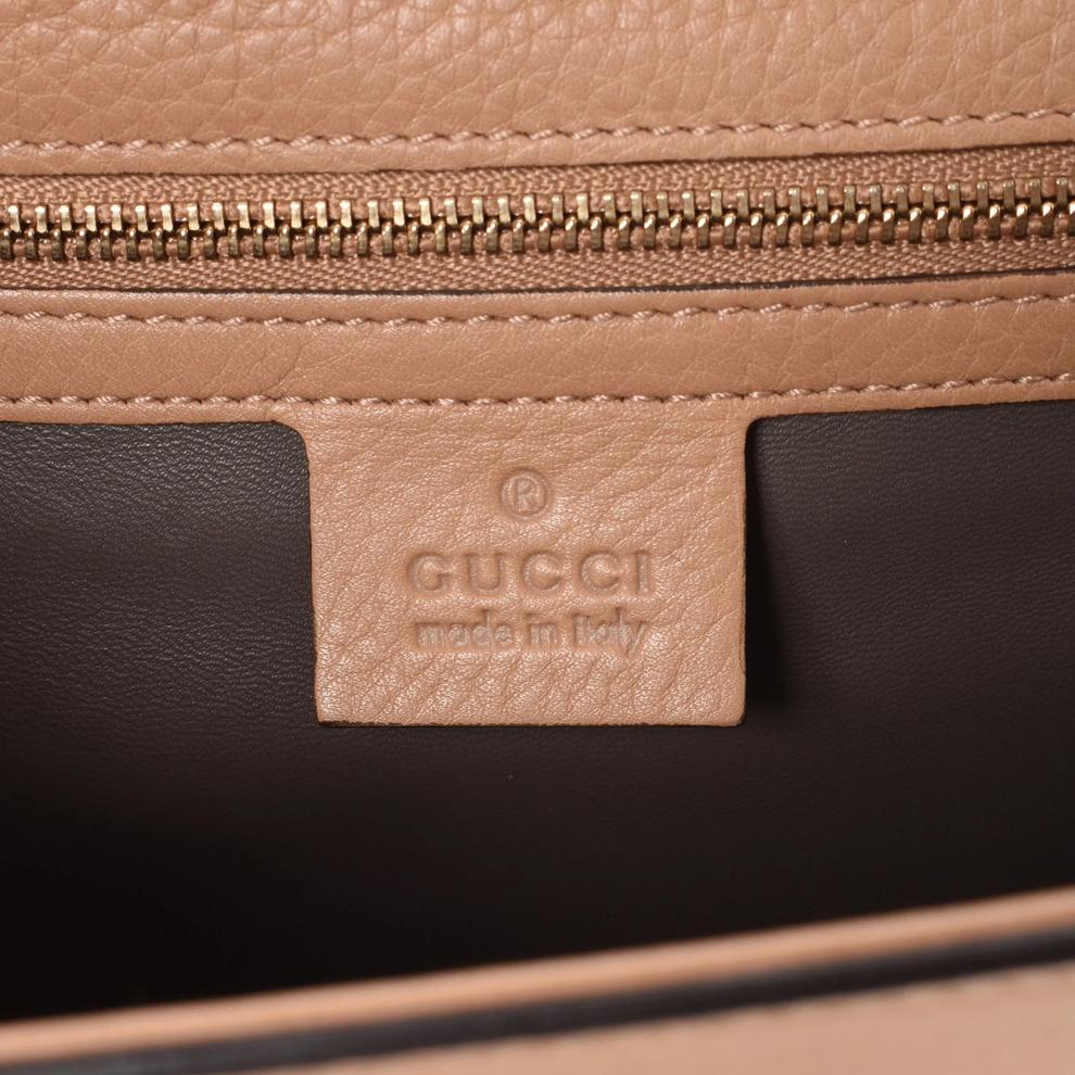 Pre-Owned Gucci Miss Bamboo Shoulder Bag – Image 5 of 7