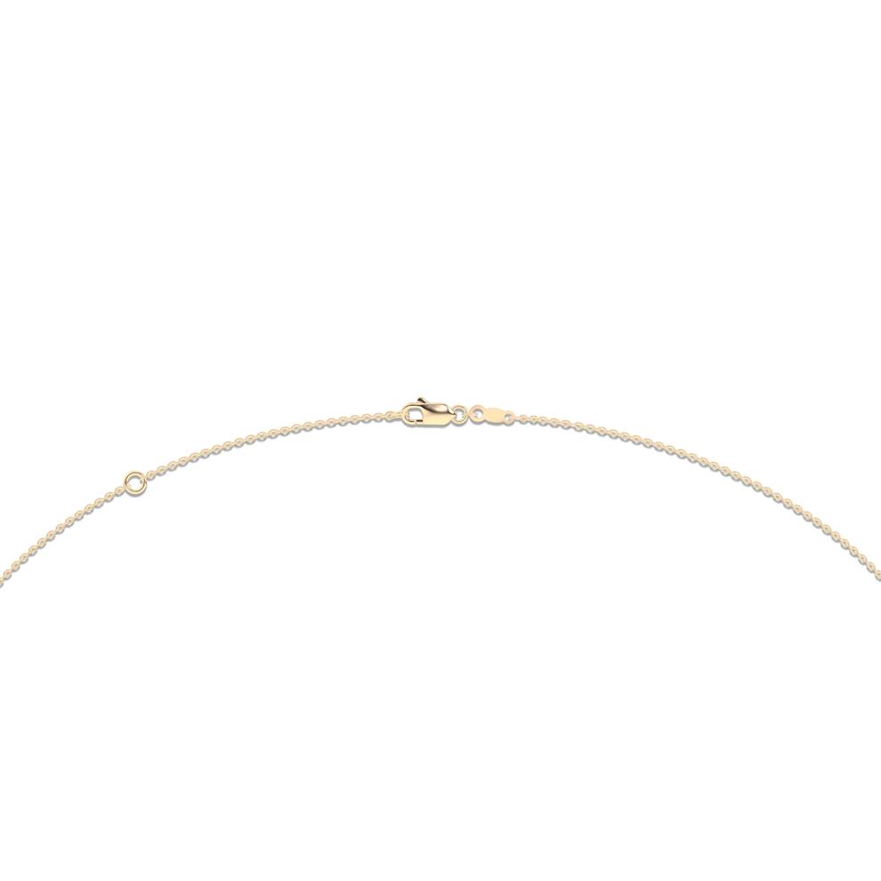 Lab Grown Diamond Pear-Shaped Drop Pendant Necklace in 10K Yellow Gold (1 5/8 ct. tw.) – Image 2 of 4