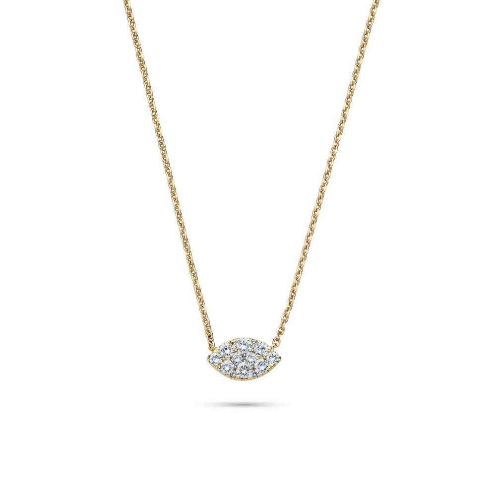 Diamond Pendant in 10K Yellow Gold (1/4 ct. tw.) – Image 1 of 4