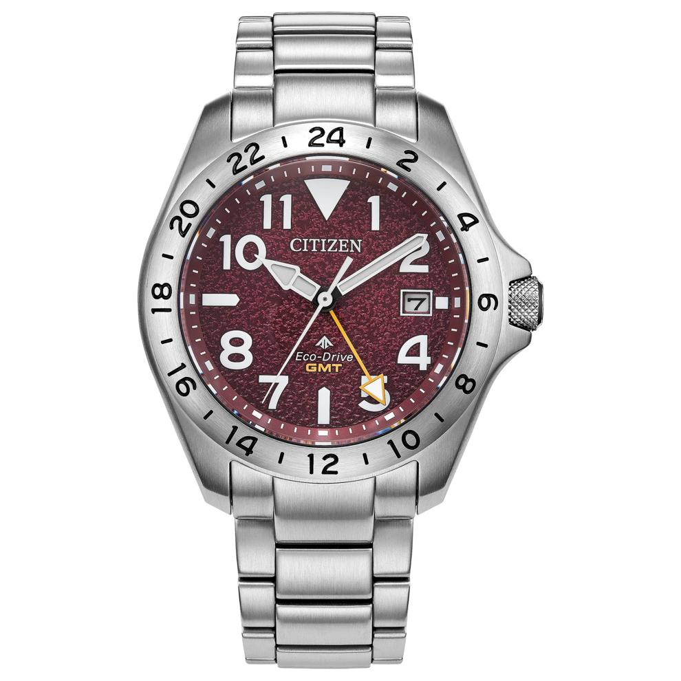 Men's Promaster Land GMT Watch in Stainless Steel – Image 1 of 3
