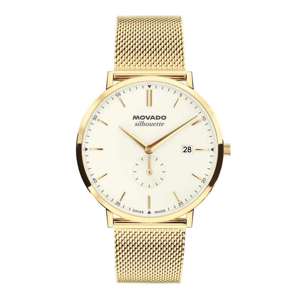 Men's Silhouette Watch in Gold-Tone Stainless Steel, 40mm – Image 1 of 3