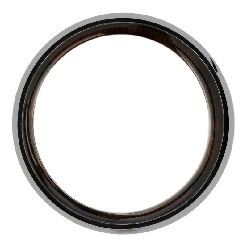 Men&#39;s Duck Hunt Band in Titanium and Cocobolo Hardwood, 8MM – Image 2 of 3