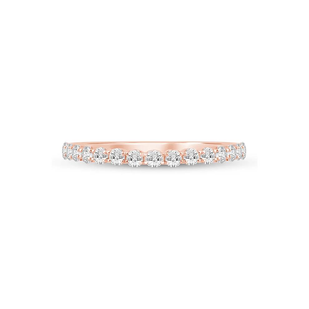 Diamond Anniversary Band in 14K Rose Gold (1/2 ct. tw.) – Image 1 of 3