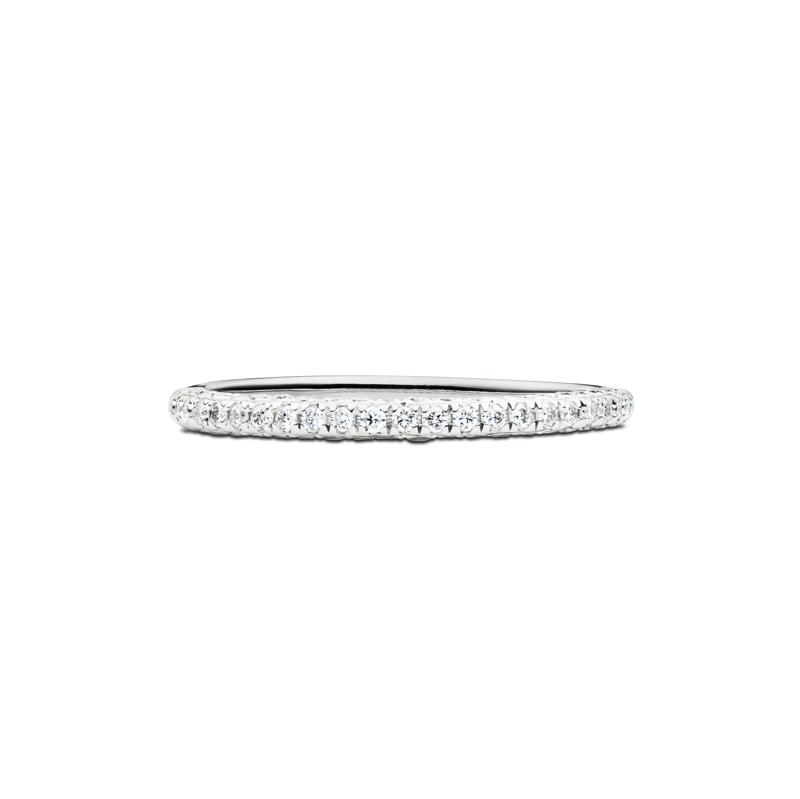 Brooke Lab Grown Diamond Brooke Wedding Band in 14K White Gold &#40;3/8 ct. tw.&#41; – Image 1 of 5