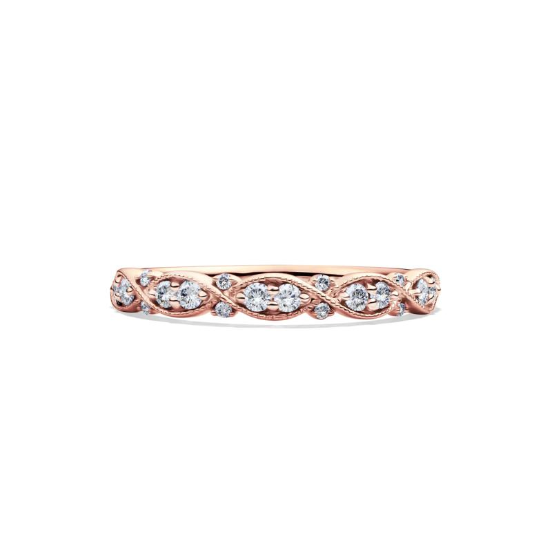 1/4 ct. tw. Diamond Band in 10K Rose Gold – Image 1 of 4
