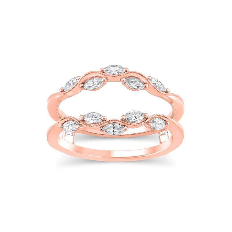 Lab Grown Diamond Insert in 14K Rose Gold (1/2 ct. tw.) – Image 1 of 3