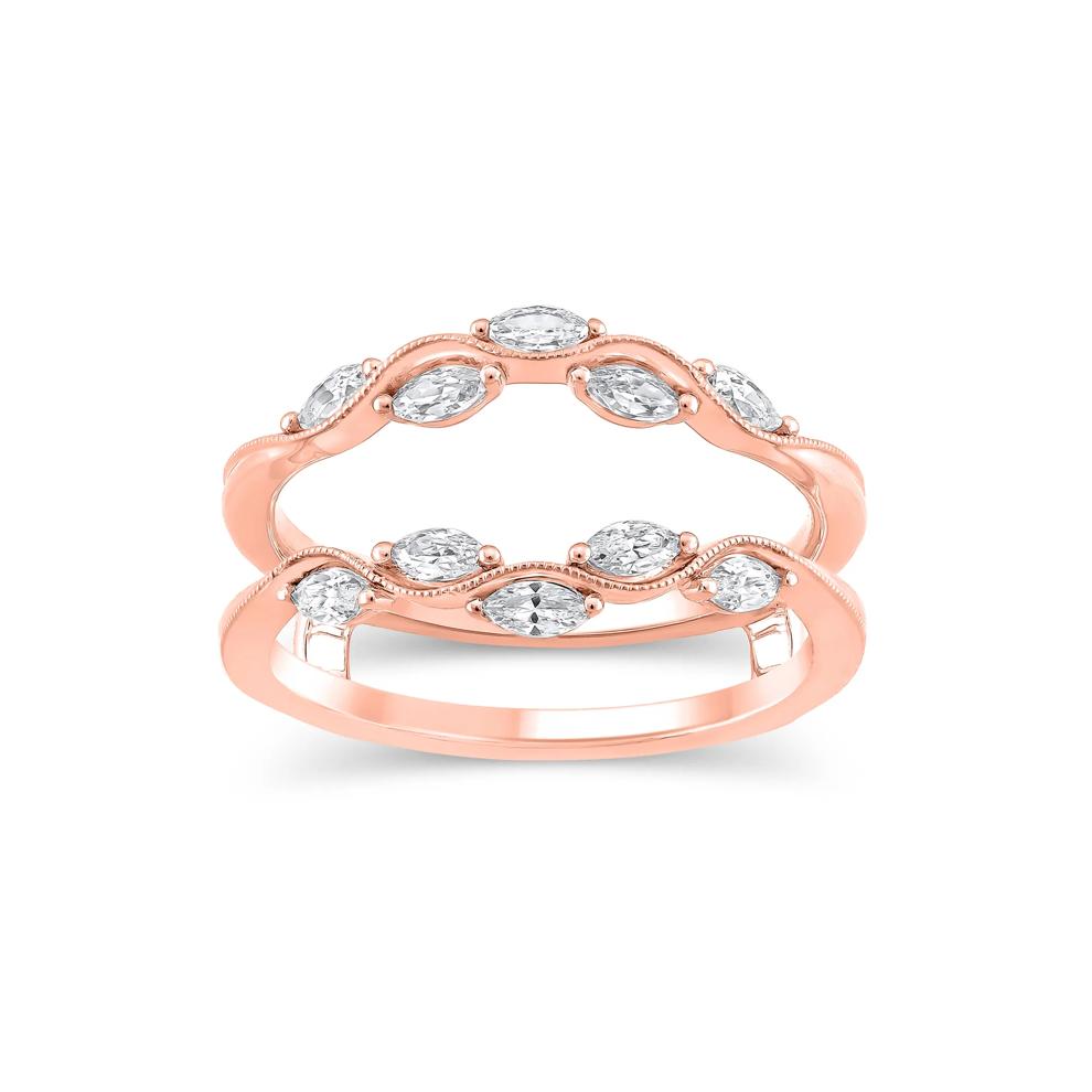 Lab Grown Diamond Insert in 14K Rose Gold (1/2 ct. tw.) – Image 1 of 3