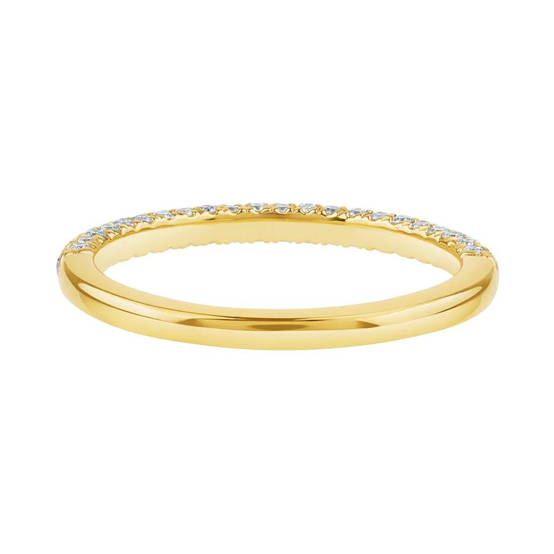 Brooke Lab Grown Diamond Wedding Band in 14K Yellow Gold &#40;3/8 ct. tw.&#41; – Image 5 of 5