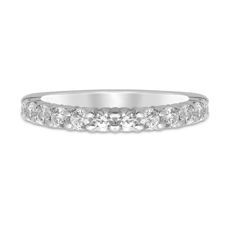 Diamond Anniversary Band in 10K White Gold &#40;5/8 ct. tw.&#41; – Image 1 of 3