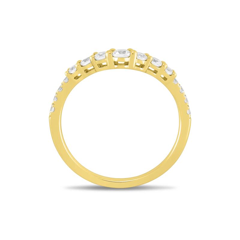 Lab Grown Diamond Contour Band in 14K Yellow Gold &#40;1/2 ct. tw.&#41; – Image 3 of 3