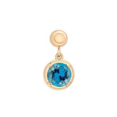 Round Birthstone Bead Charm