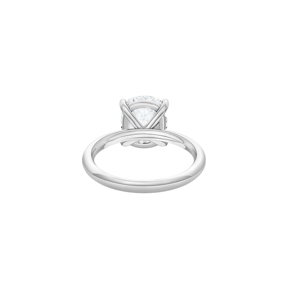 Lab Grown Diamond Elongated Cushion-Cut Engagement Ring in 14K White Gold (2 ct. tw.) – Image 4 of 4