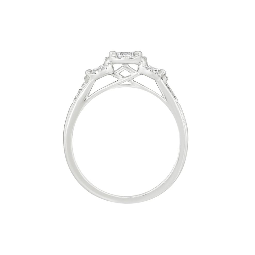 Diamond Ring in 10K White Gold (1/4 ct. tw.) – Image 2 of 3