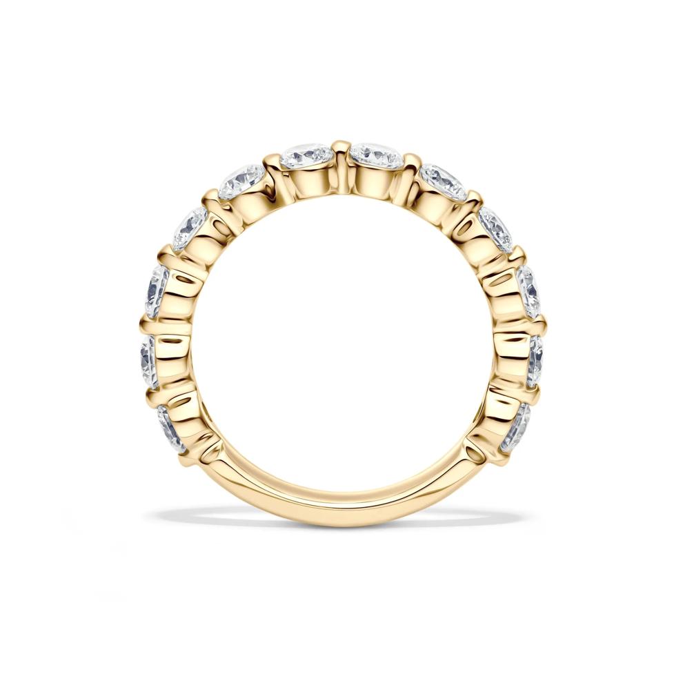 Lab Grown Diamond Wedding Band in 14K Yellow Gold (1 1/2 ct. tw.) – Image 2 of 4