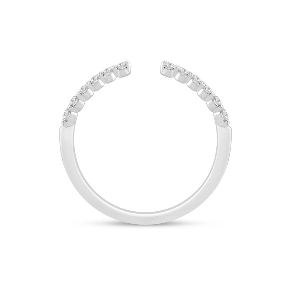 Round Diamond Open Band in 14K White Gold (1/4 ct. tw.) – Image 2 of 3