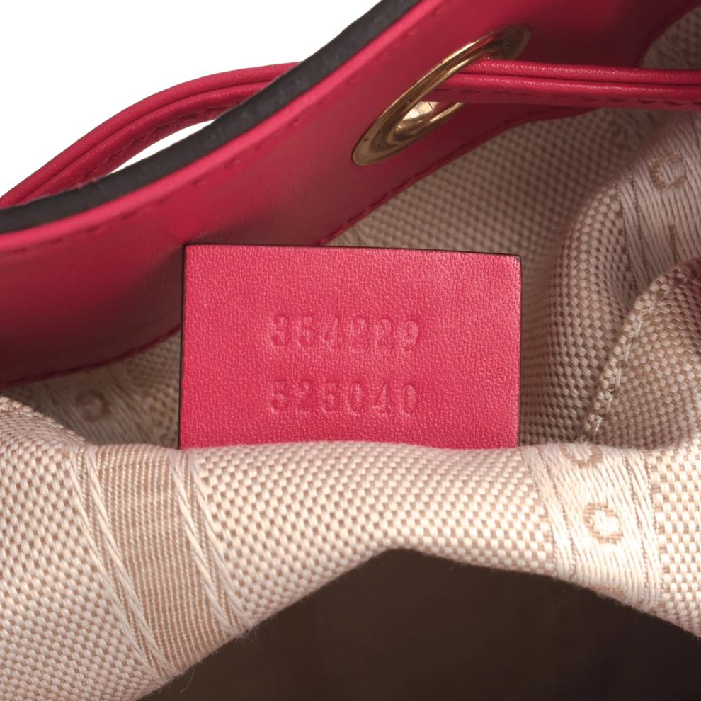 Pre-Owned Gucci Studded Bucket Bag – Image 9 of 9