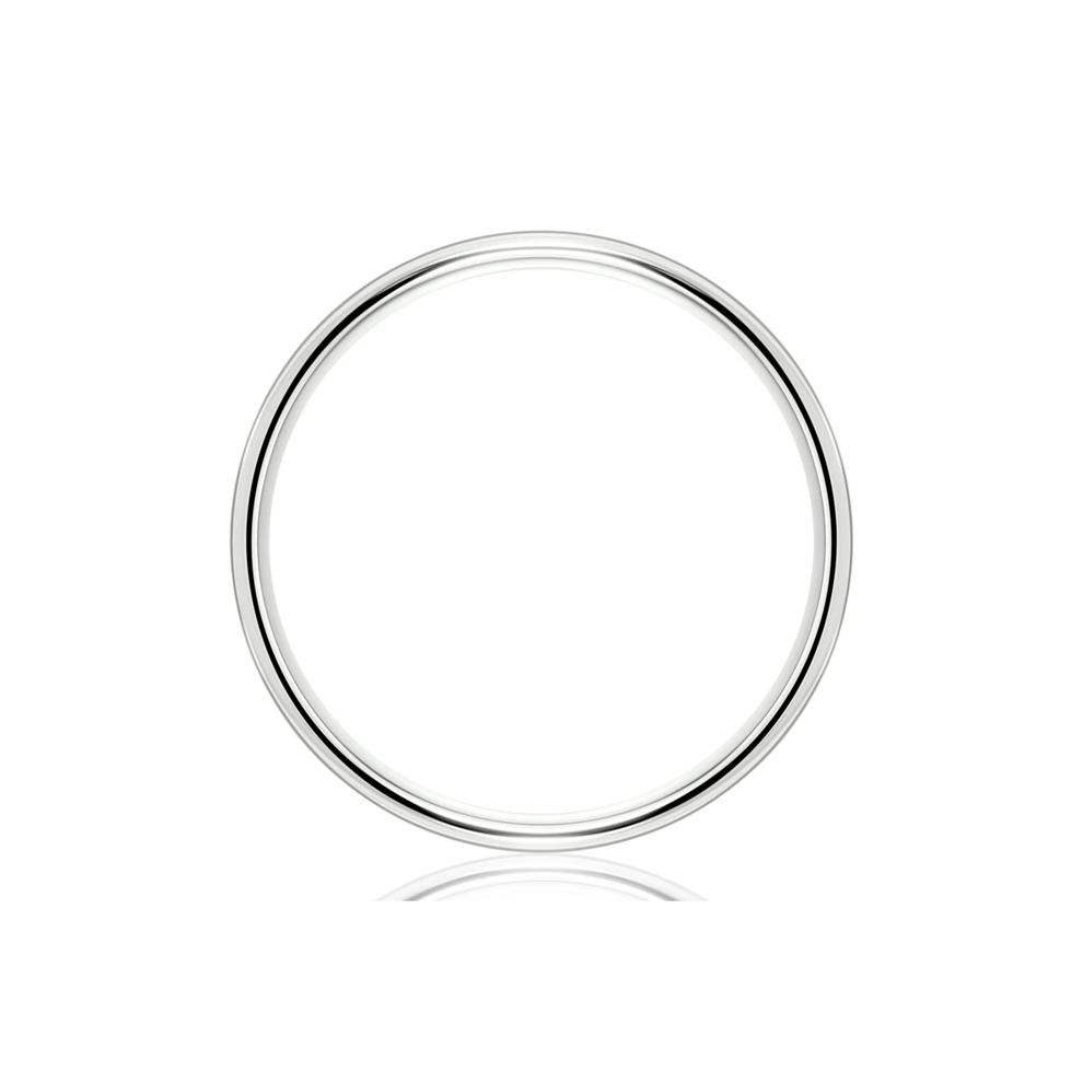 Men&rsquo;s Satin Wedding Band in Platinum, 6MM – Image 2 of 3