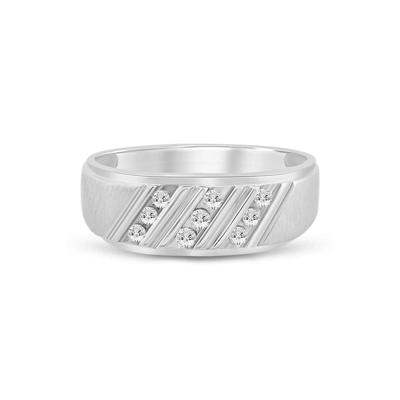 Men's 1/4 ct. tw. Diamond Band in 10K Gold