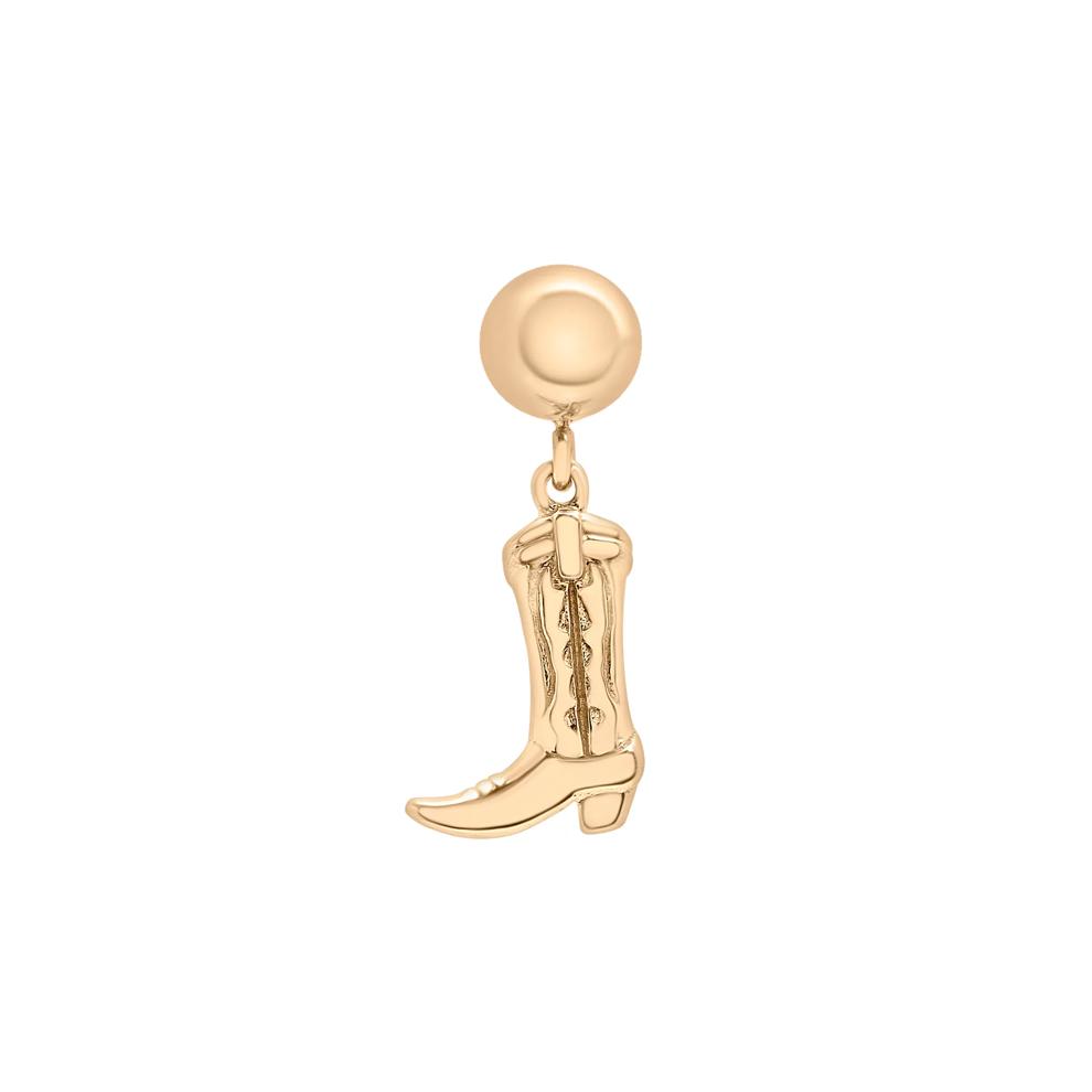 Cowboy Boot Bead Charm in Vermei – Image 1 of 3
