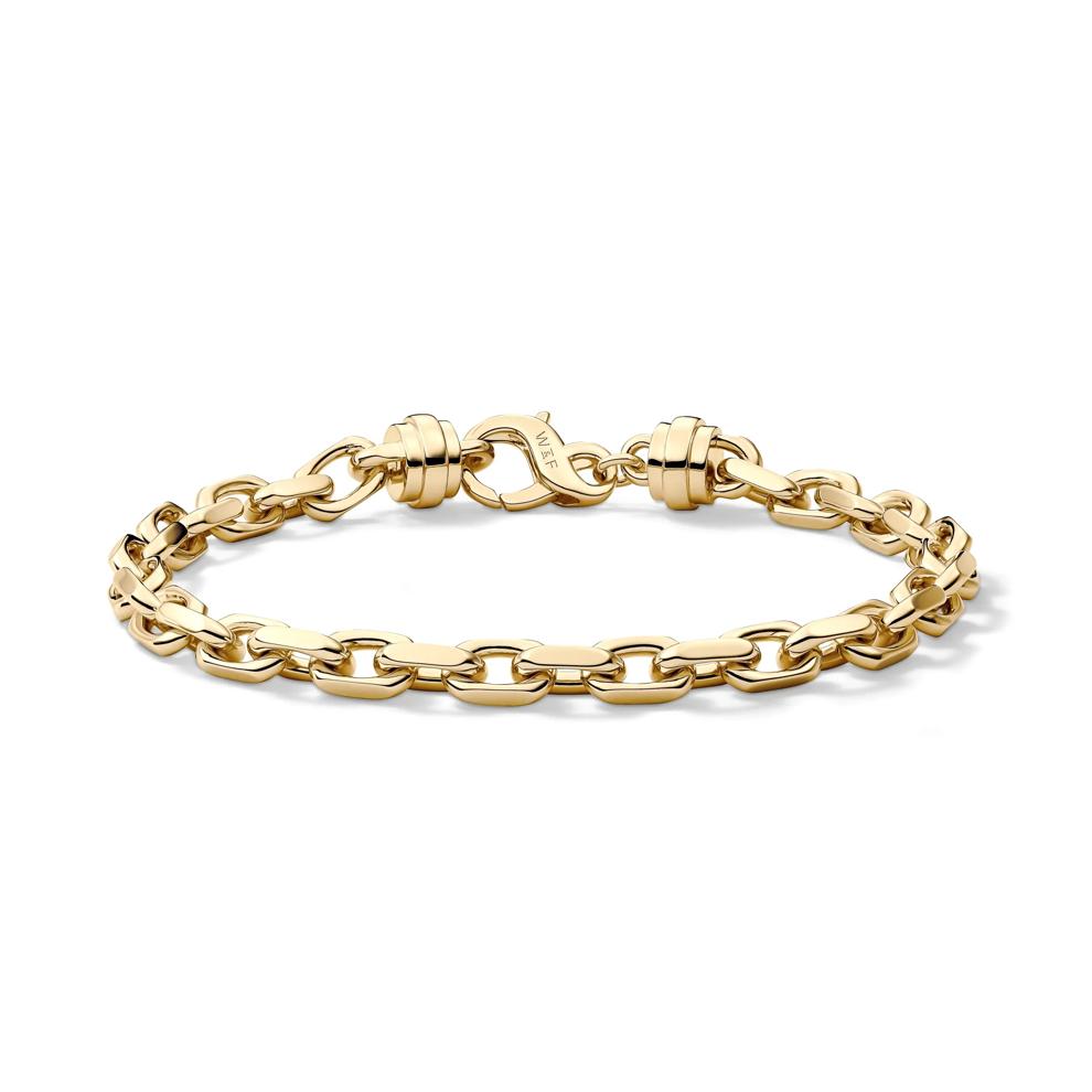 Men's Anchor-Link Bracelet in Vermeil – Image 1 of 6
