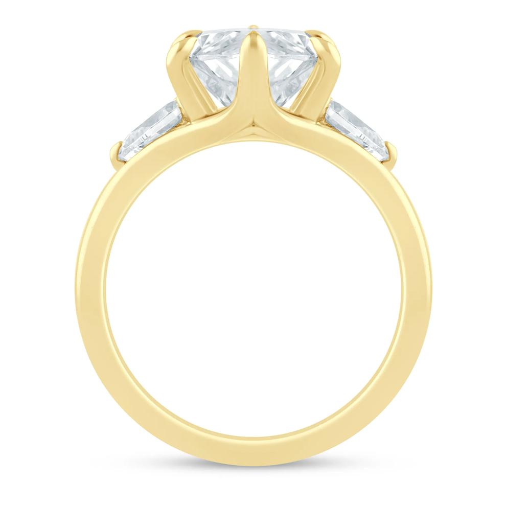 Eileen Lab Grown Diamond Engagement Ring in 14K Yellow Gold (5 1/2 ct. tw.) – Image 2 of 3