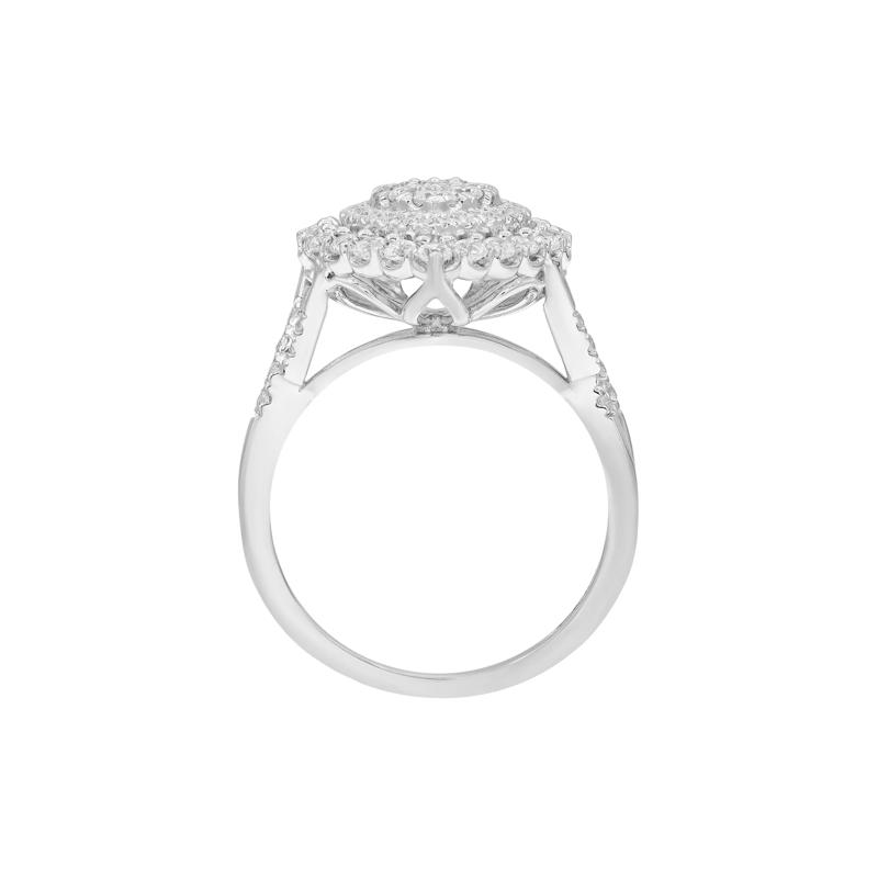 Diamond Engagement Ring in 10K White Gold &#40;1 ct. tw.&#41; – Image 2 of 3