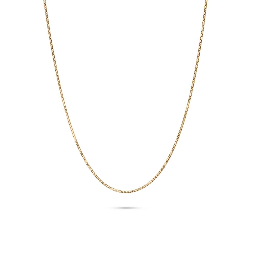 Adjustable Popcorn Chain in 14K Yellow Gold, 22" – Image 1 of 5