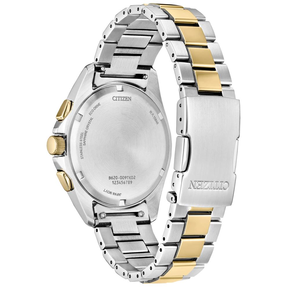 Men's Sport Luxury Watch in Two-Tone Stainless Steel, 41MM – Image 3 of 3