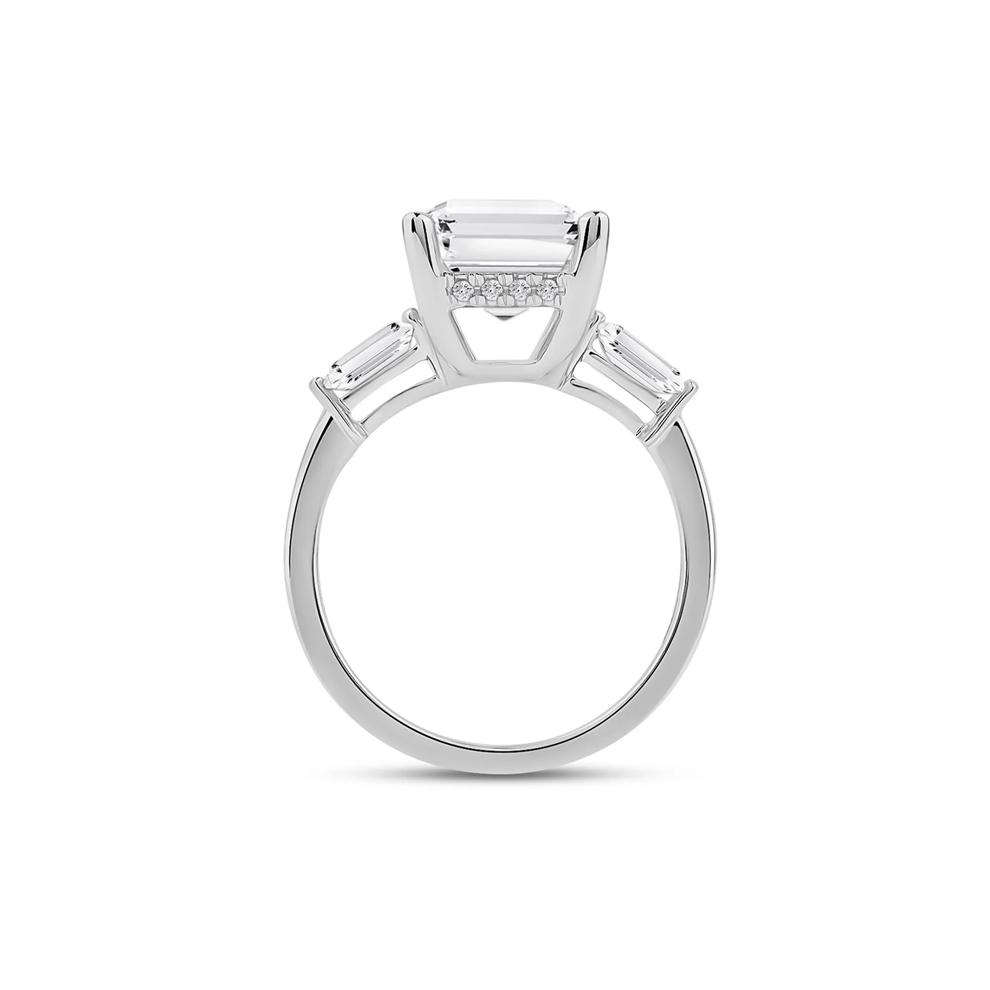Adella Lab Grown Diamond Engagement Ring in Platinum(7 1/2 ct. tw.) – Image 2 of 3