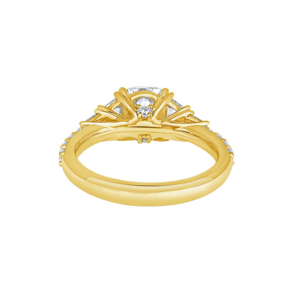 Sierra Lab Grown Diamond Engagement Ring in 14K Yellow Gold (2 5/8 ct. tw.) – Image 5 of 5
