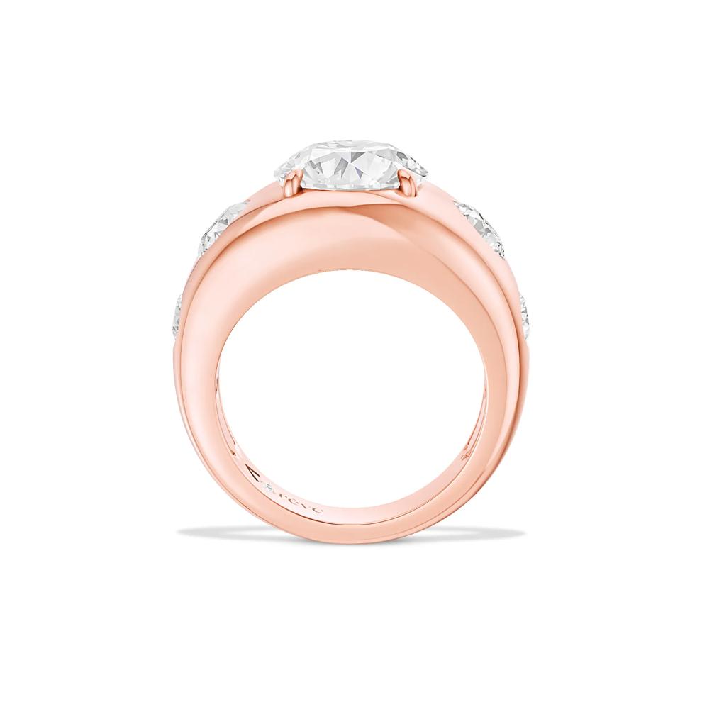 Rory Lab Grown Diamond Engagement Ring in 14K Rose Gold (4 1/2 ct. tw.) – Image 2 of 4
