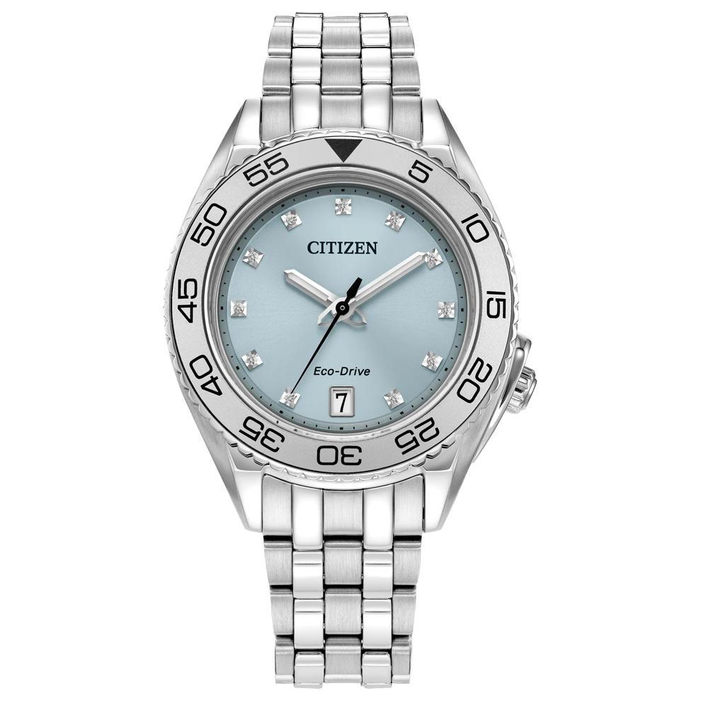 Citizen® Ladies' Eco-Drive Watch in Stainless Steel