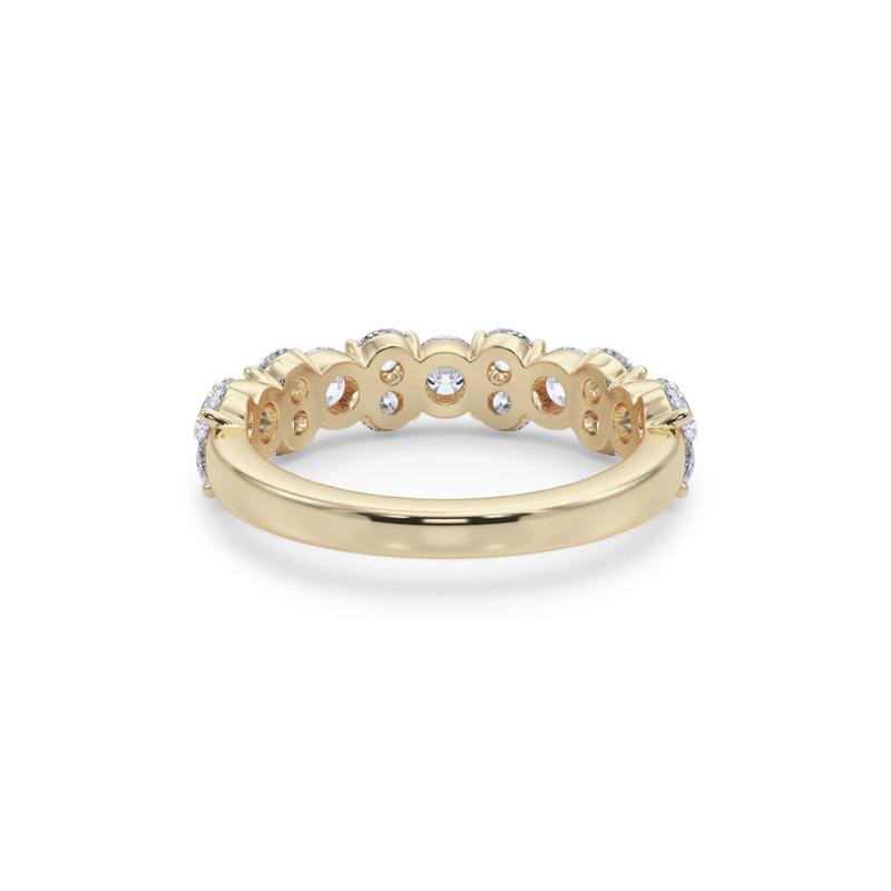 Lab Grown Diamond Anniversary Band in 14K Yellow Gold &#40;2ct. tw.&#41; – Image 4 of 5