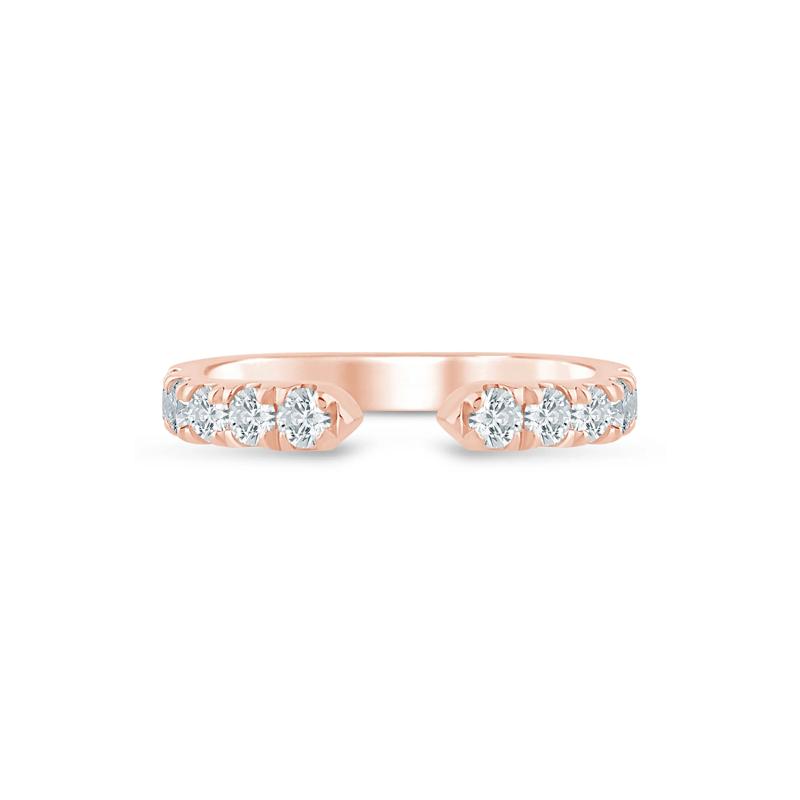 Lab Grown Diamond Open Band in 14K Rose Gold (5/8 ct. tw.) – Image 4 of 6